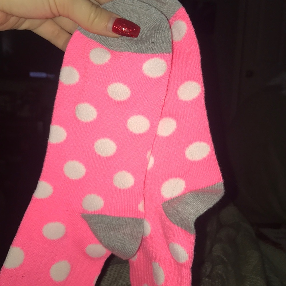 Brand new pink vs socks